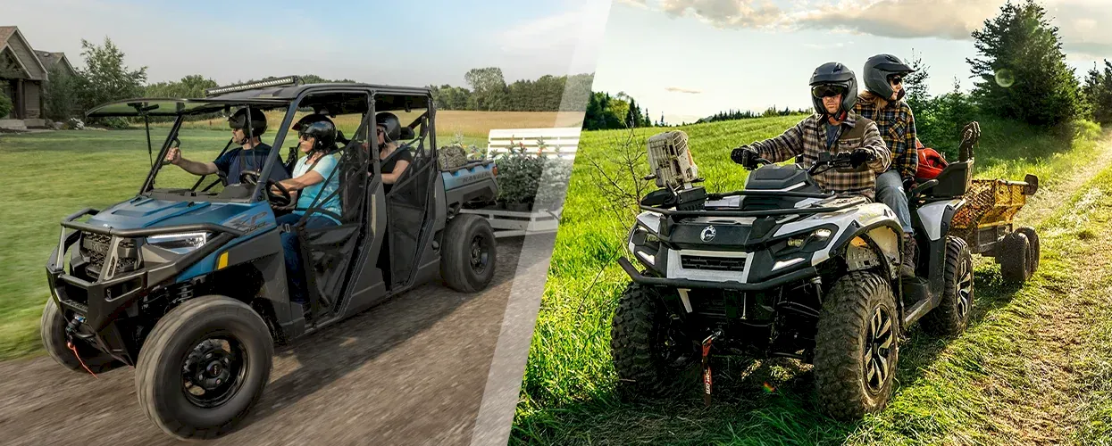 Read more about the article How Does Polaris and Can-Am Compare for Farm and Trail Work?