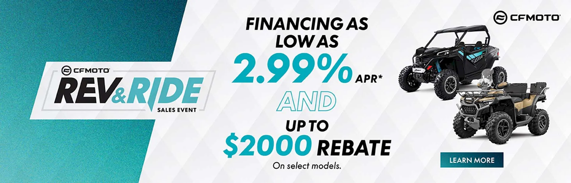 You are currently viewing CFMOTO Rev&Ride ORV Financing Program – ATV