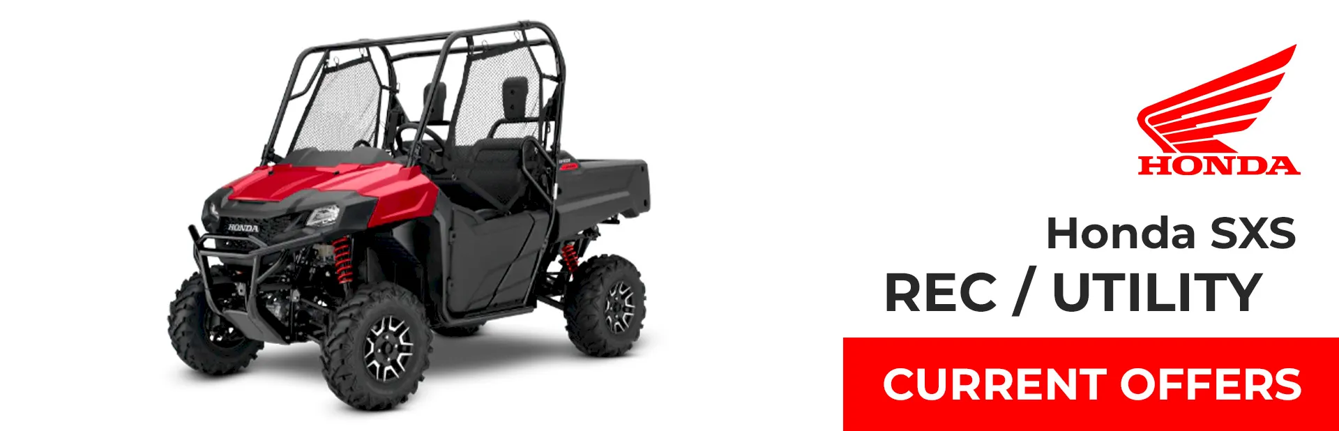 You are currently viewing Honda SXS: Rec/Utility – Current Offers – Side x Side