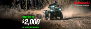 Read more about the article SAVE UP TO $2,000* ON SELECT ATV MODELS – Good Times Start with Great Deals – Side x Side