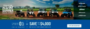 Read more about the article All-Out Summer Sales Event – ATV