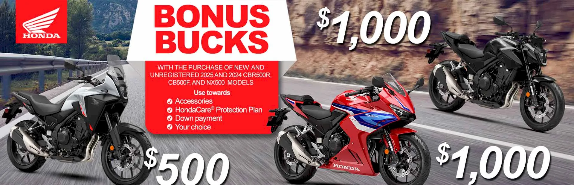 You are currently viewing Bonus Bucks – Street Bikes