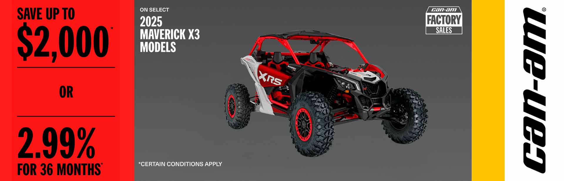 Read more about the article Maverick x3 offers – Side x Side