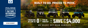 Read more about the article Factory Authorized Clearance Sales Event – Side x Side