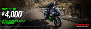 Read more about the article SAVE UP TO $4,000* ON SELECT ELECTRIFICATION MOTORCYCLES – Good Times Start with Great Deals – Street Bikes
